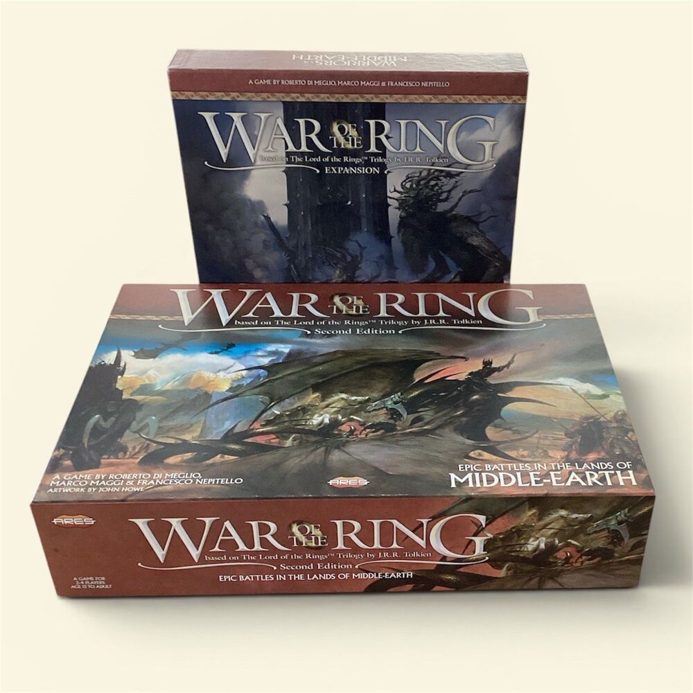War of the Ring 2nd Edition Board Game and War of the Ring Expansions - See Pics